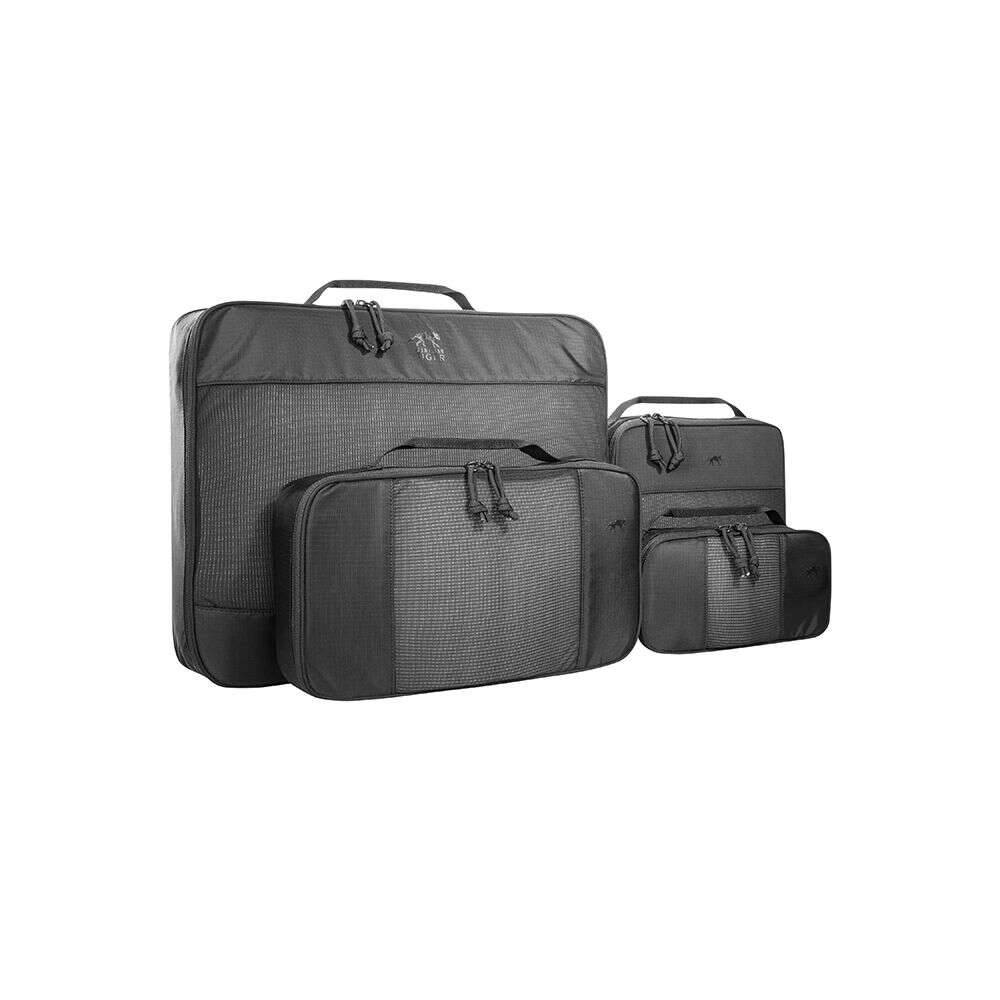 Soft Gun Cases Tasmanian Tiger 4.50" MESH POCKET SET XL BLACK • Model: 4.50"